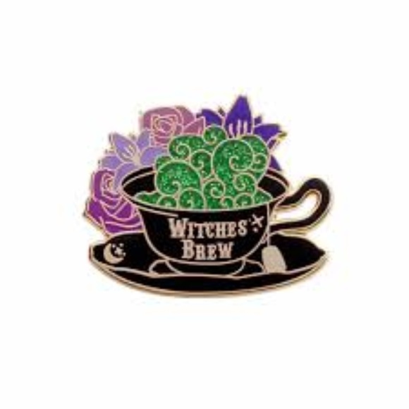 Jewelry - 5/$20 Witches Brew Cauldron Enamel Pin